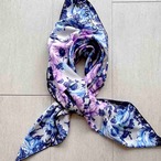 ルイヴィトン LVカレ90 スカーフ 青紫のバラ 未使用品　12ACbt1-2