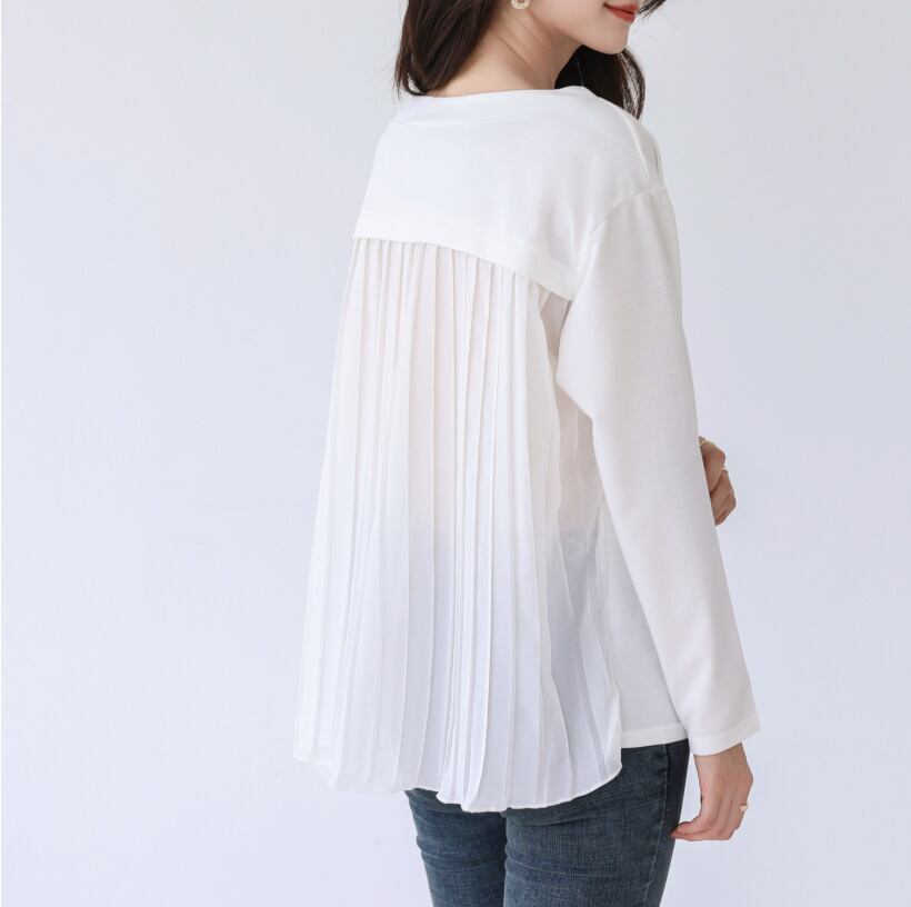 2022年新作 ブラウス 長袖シャツ 人気ブラウス レディーストップス プリーツ 着回し