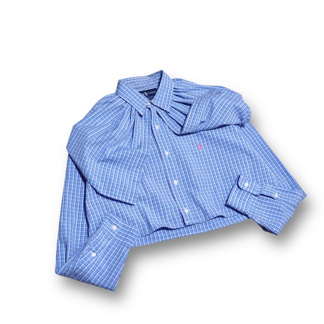 【 REMAKE】長袖フリルシャツ｜Ladies