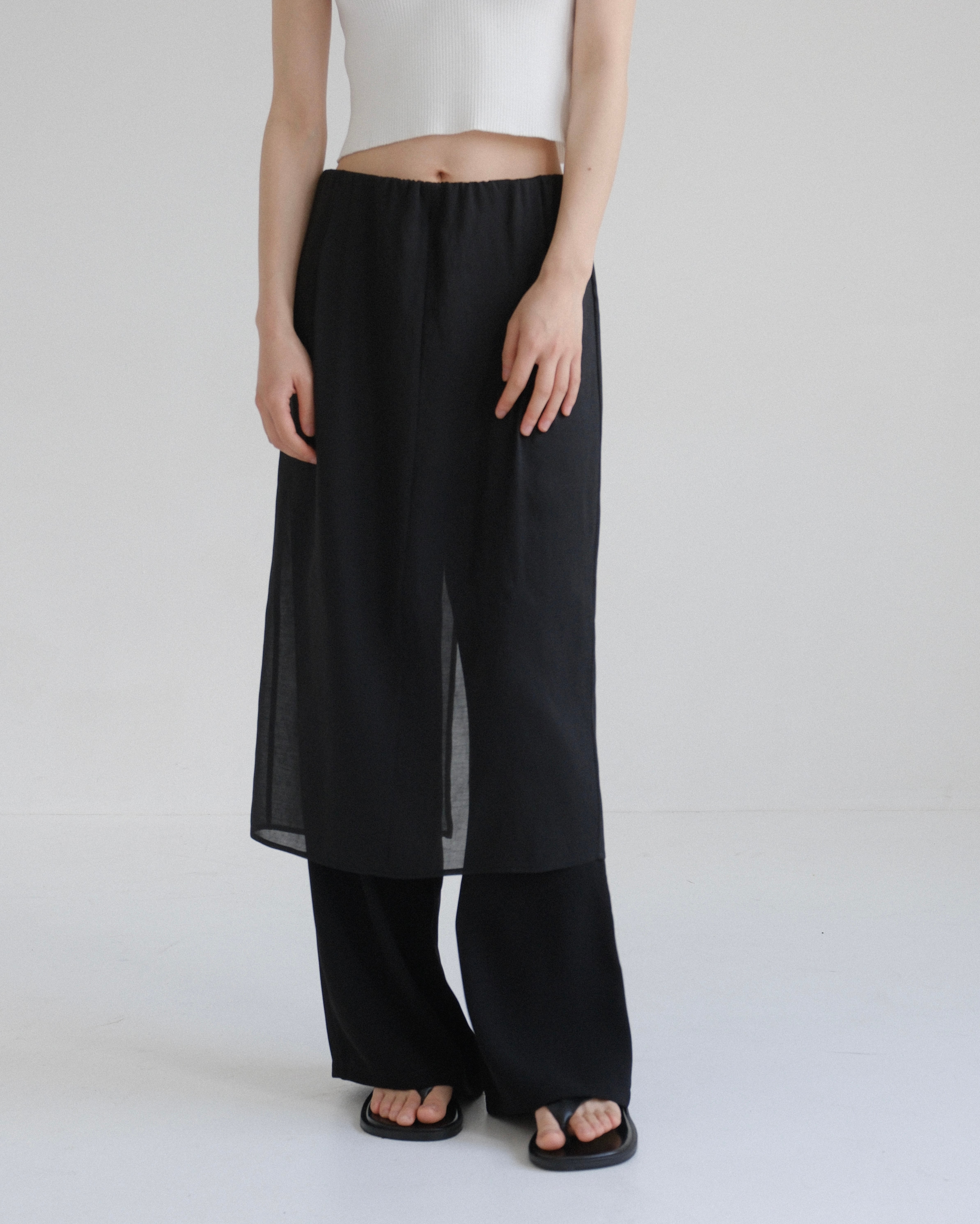 cut shirt one-piece - made in Japan - | aéré