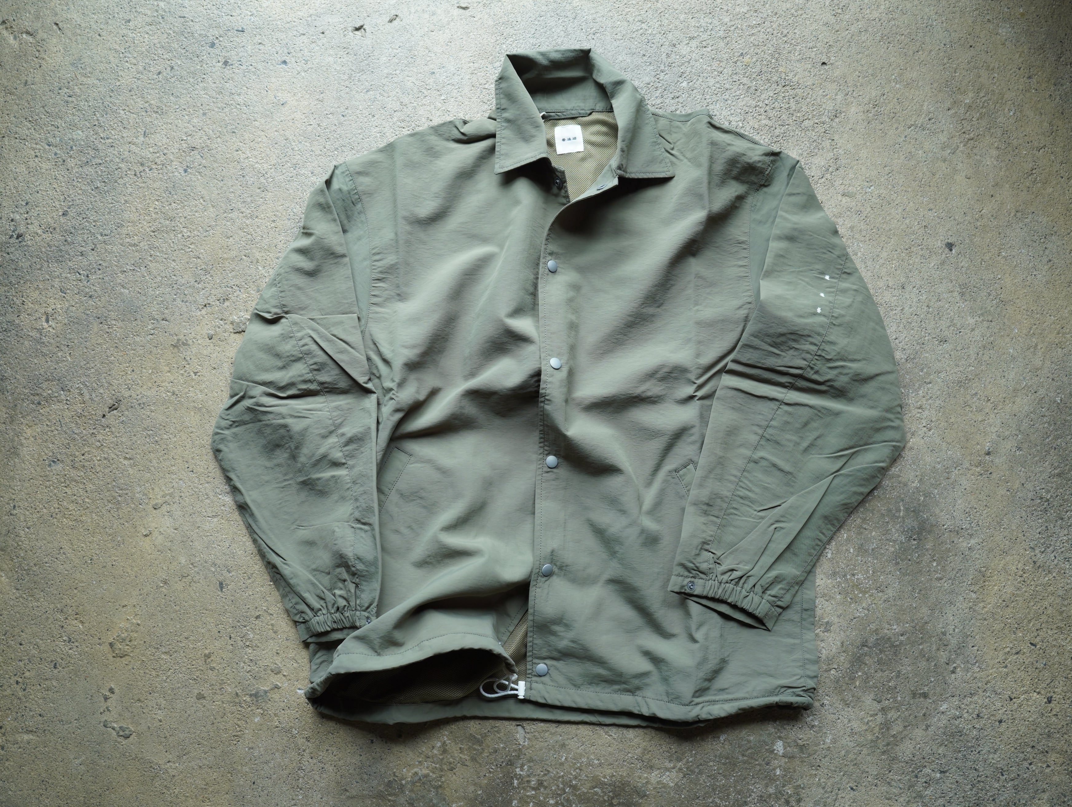 NYLON HARVEST COACH JACKET CLASSIC ・GRNグリーン | mannenro 迷迭香