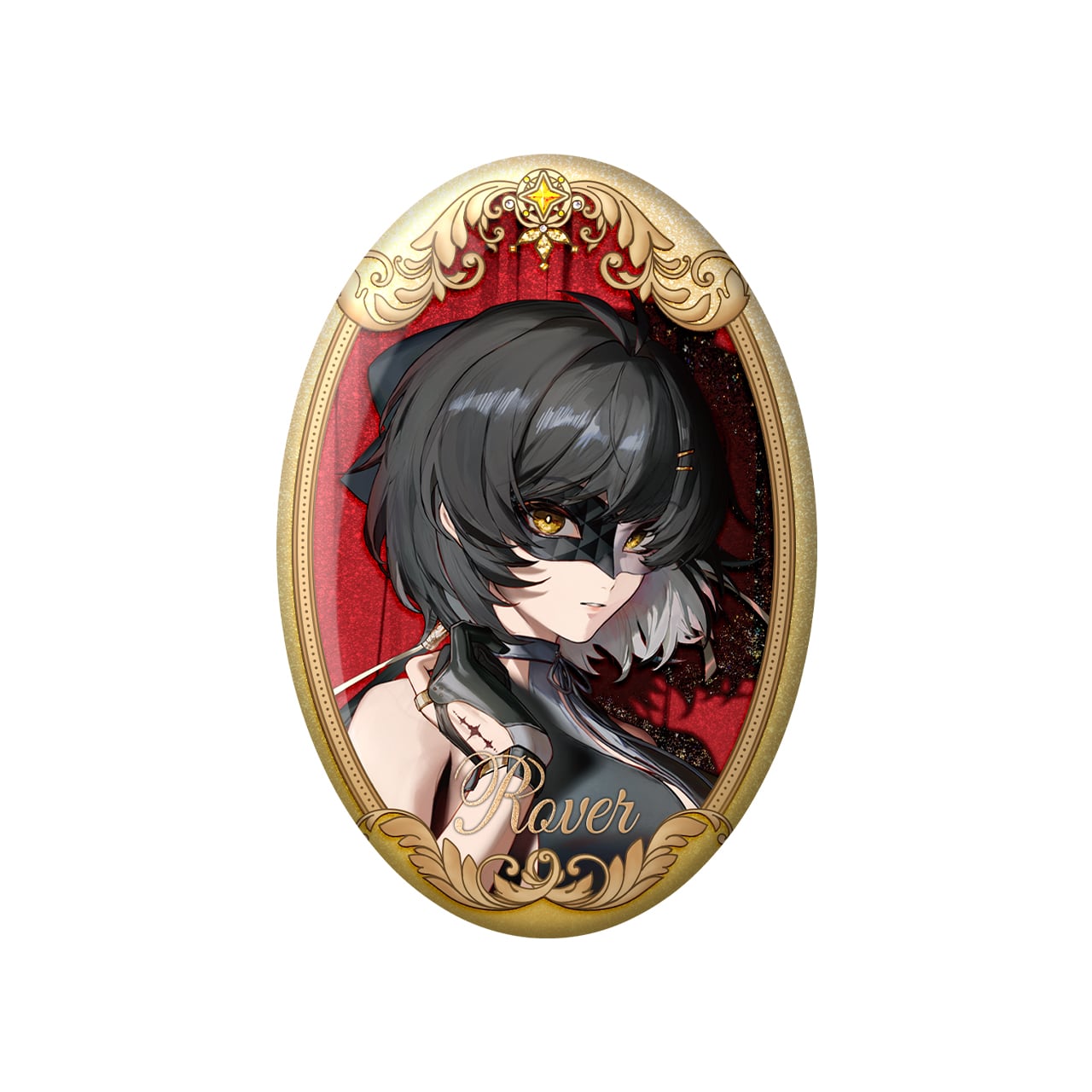 鳴潮 仮面シリーズ バッジ 漂泊者(女)