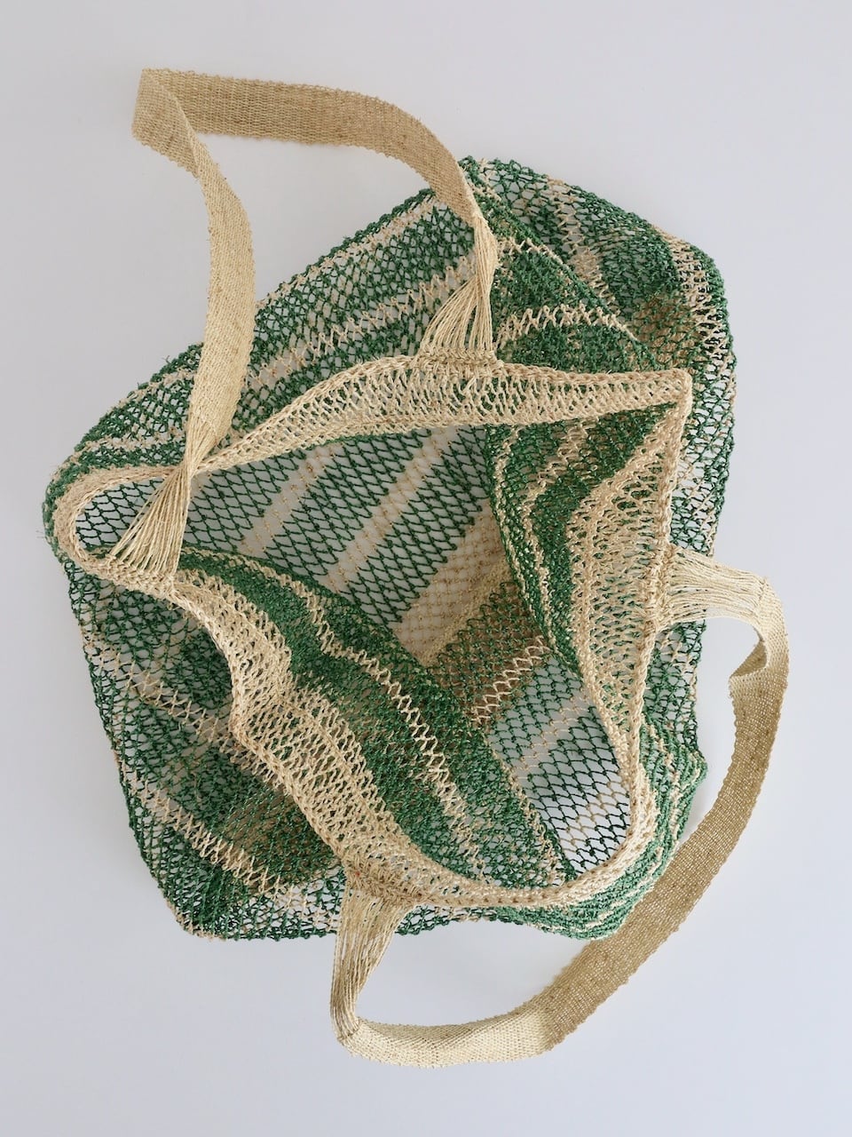 ラオス 葛の手編みバッグ｜Handwoven Kudzu Fiber Bag - Laos