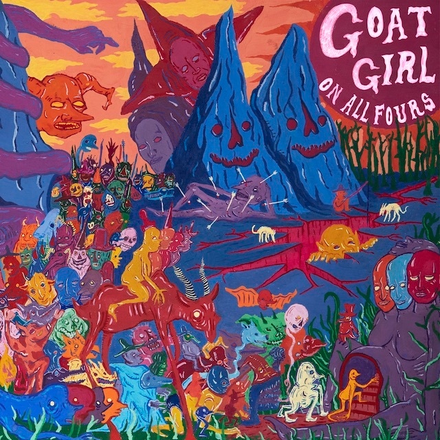 Goat Girl / On All Fours（Ltd Pink LP)