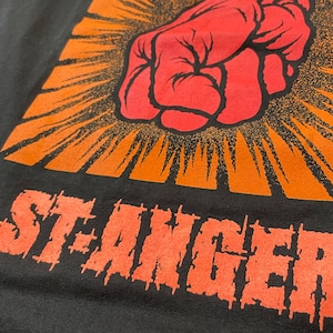 【TENNESSEE RIVER】USA製 メタリカ METALLICA バンドTシャツ ロックTシャツ ST ANGER M US古着