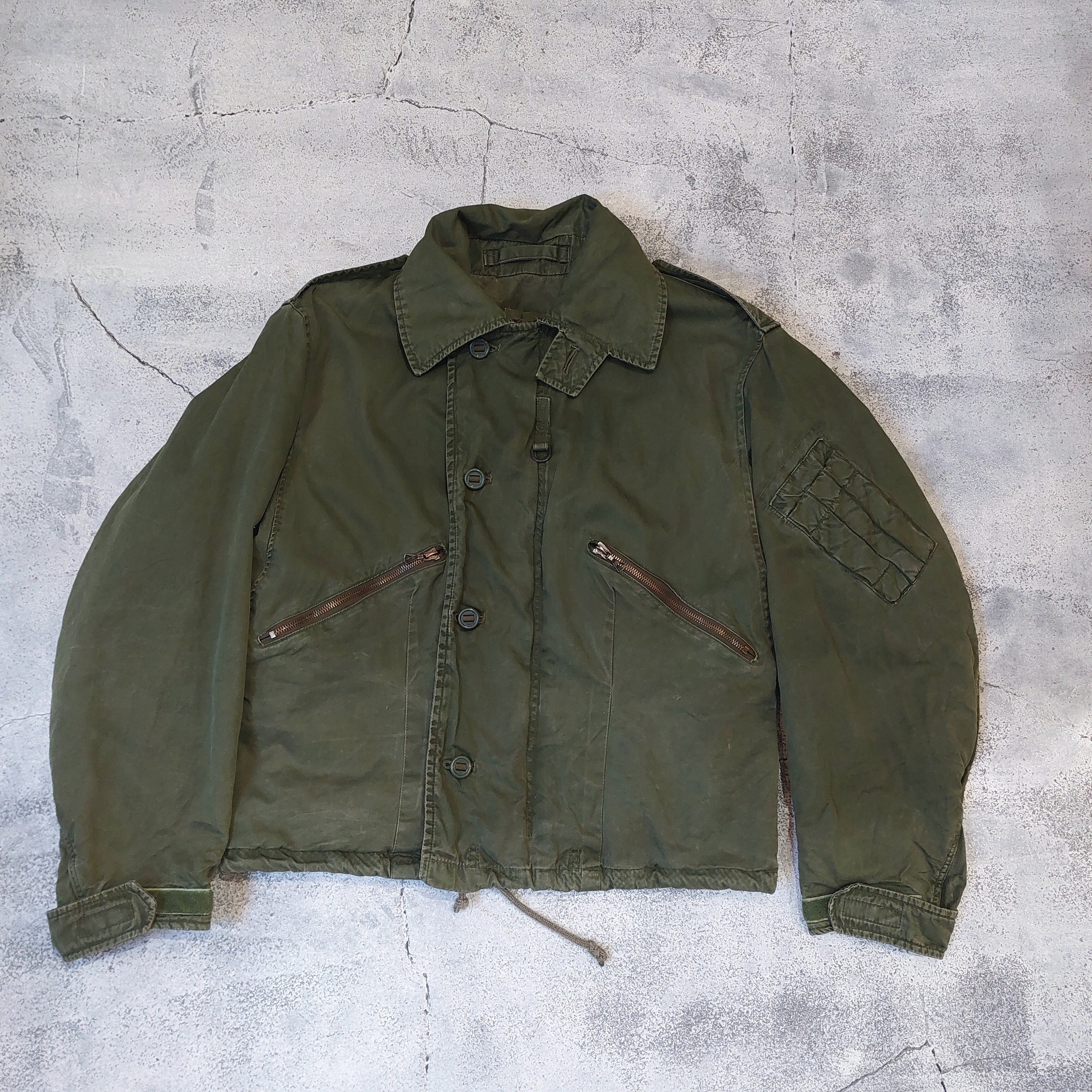 80s British Royal Air Force MK3 Flight jacket [l-304-2] イギリス軍