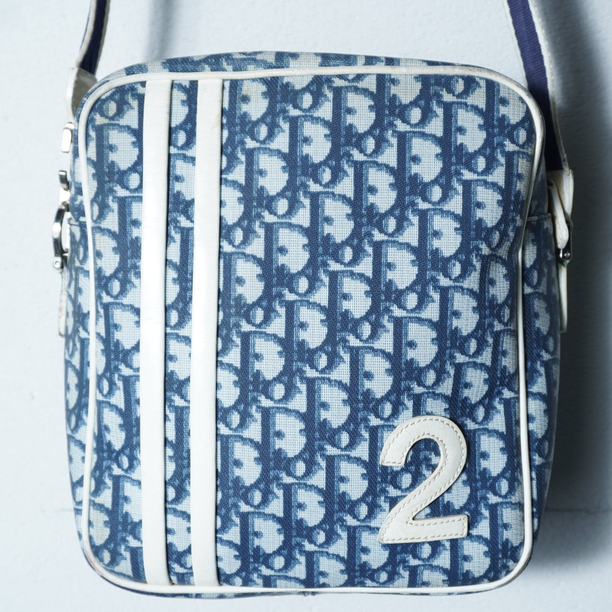 Christian Dior】クリスチャンディオール トロッター柄No.2ショルダー
