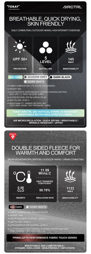 REINDEE LUSION 26AW POLARTEC/PRIMALOFT LIGHTWEIGHT OUTDOOR FLEECE VEST