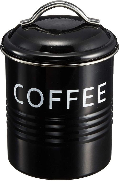 バーネットキャニスター 黒 COFFEE