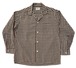 60sBentley Co/Po OpenCollar Check Shirts/L