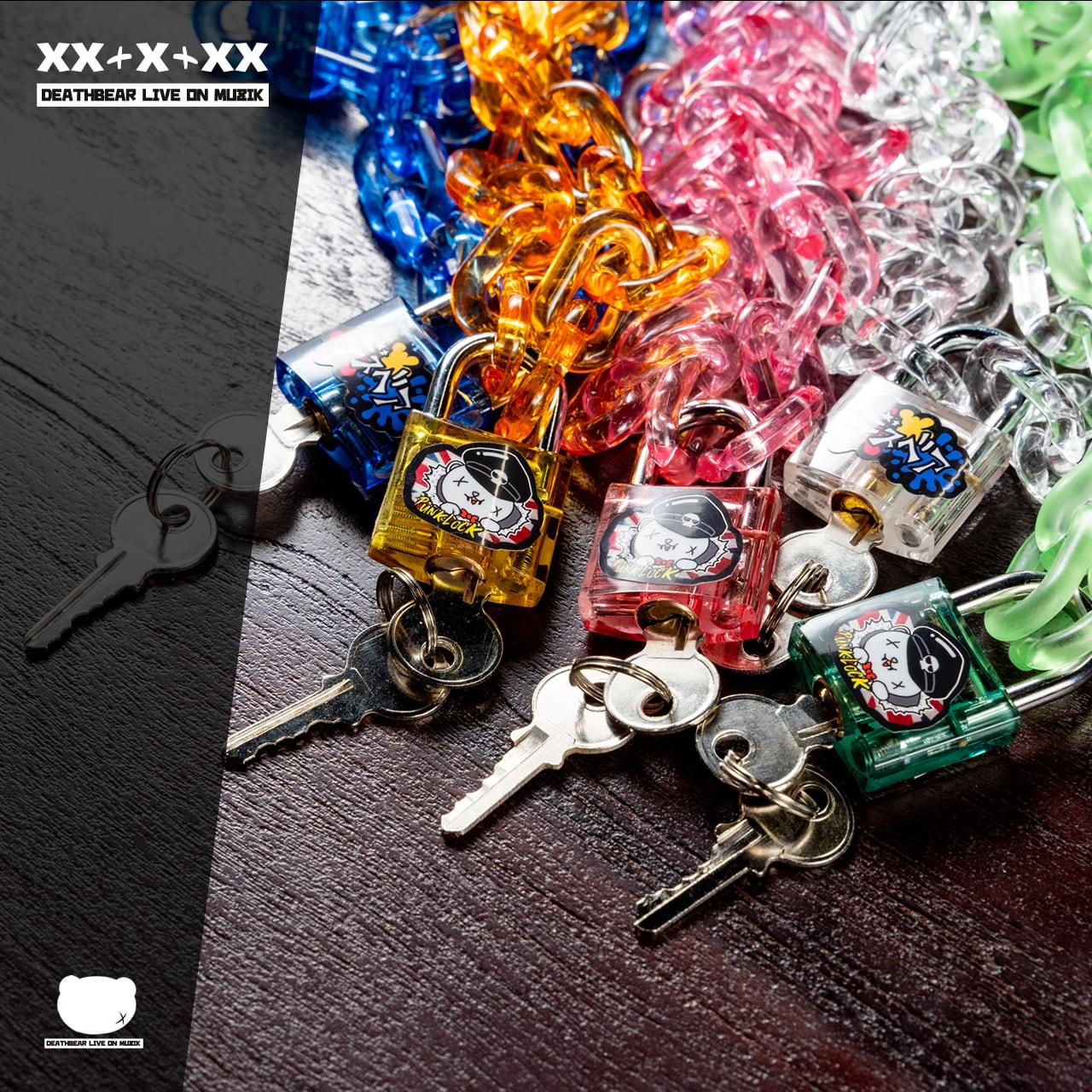 メンヘラチャン うさたん フィギュアネックレス 垂れウサギネックレス｜ウサギがいる｜CUNE ONLINE STORE