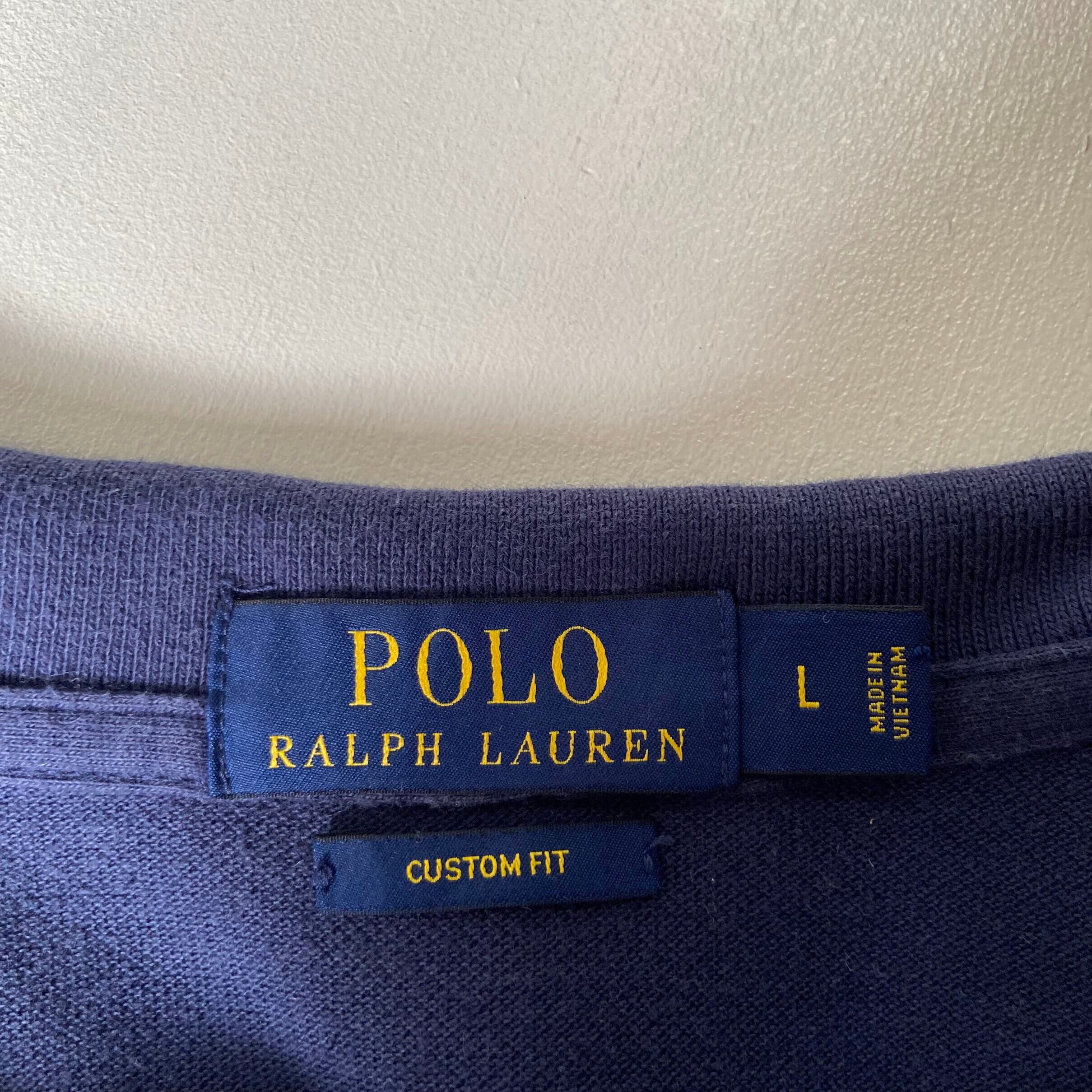 Polo Ralph Lauren ポロラルフローレン 鹿の子 ポロシャツ メンズL