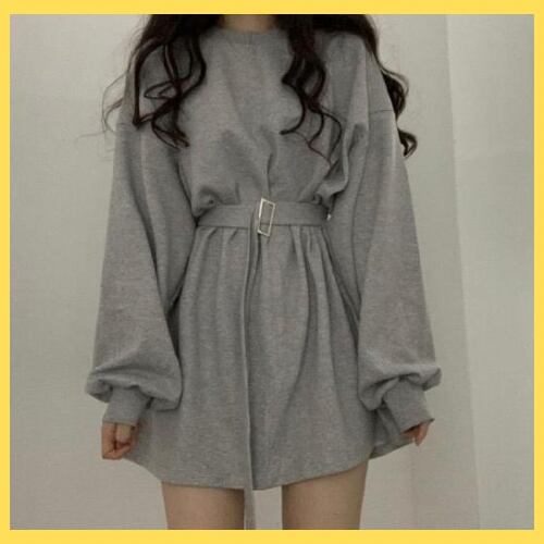 ワンピース/グレー