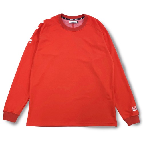 HP-DRY 長袖Tシャツ アクティブフィット RED