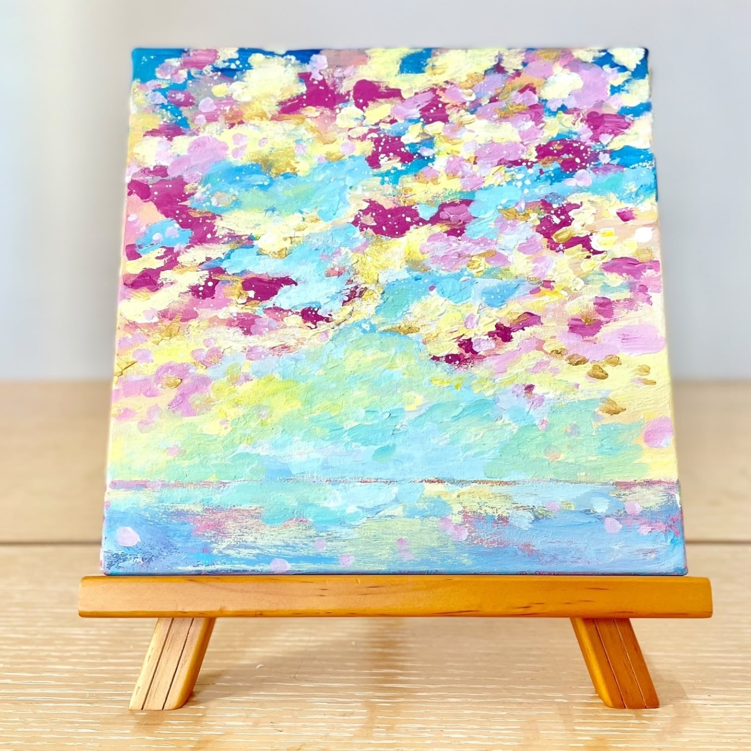 空と海の絵-全てつながっている- / オリジナル / むらいさき