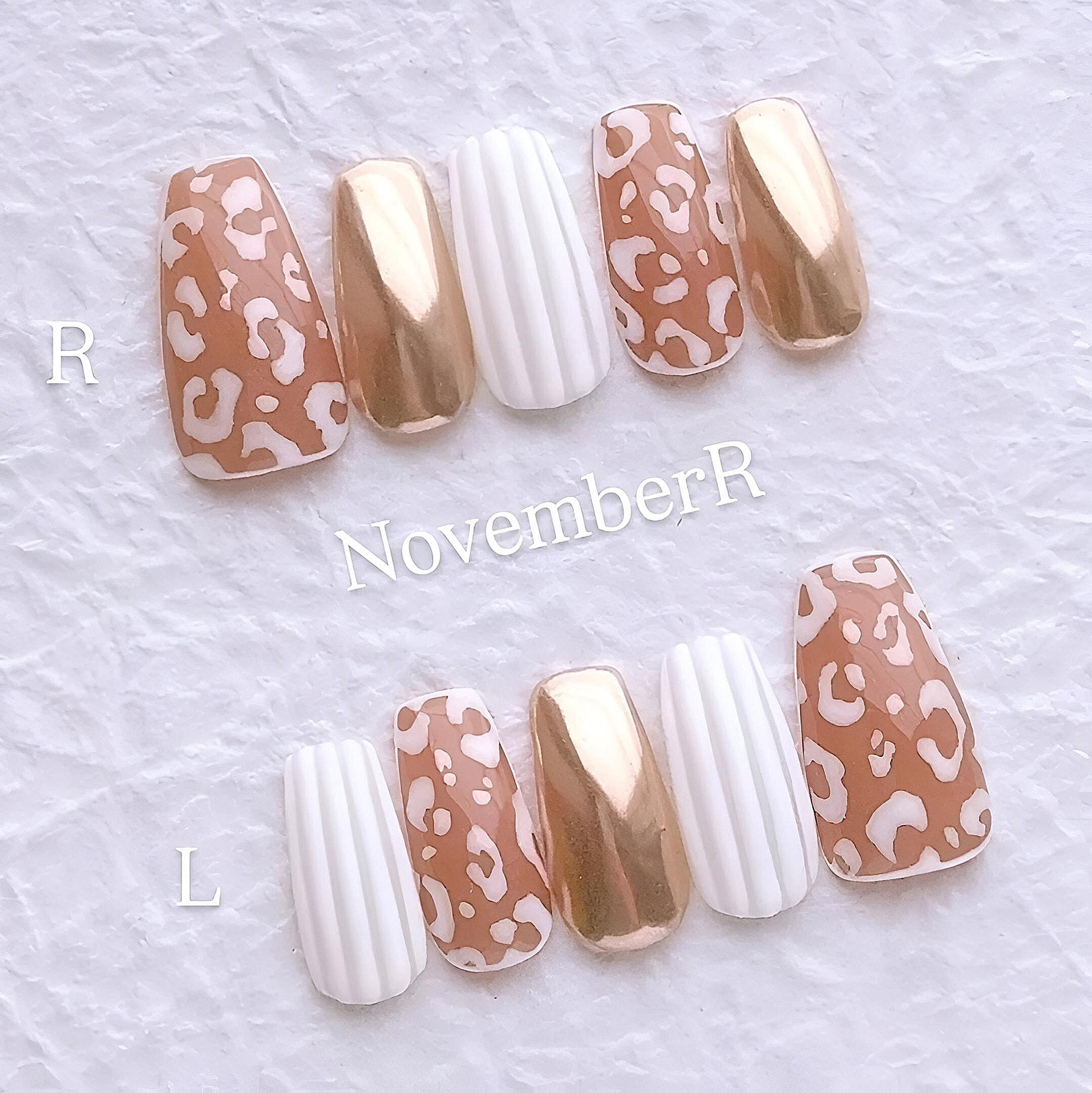 アニマル柄 | NovemberR 〰️ネイルチップ販売〰️