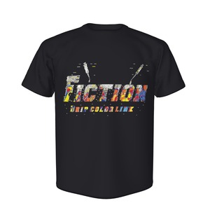 「FICTION」by 近藤大祐 Tシャツ S~XLサイズ ブラック