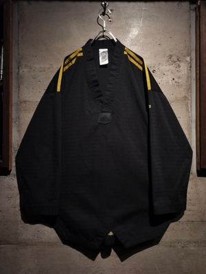 【Caka】"adidas" 90's Embroidery × Print Design Loose Taekwondo Uniform
