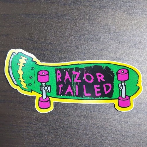 Razortailed ステッカー！  【ST-19】 Razortailed Skateboard Sticker レイザーテイル スケートボード ステッカー Razor Deck Logo