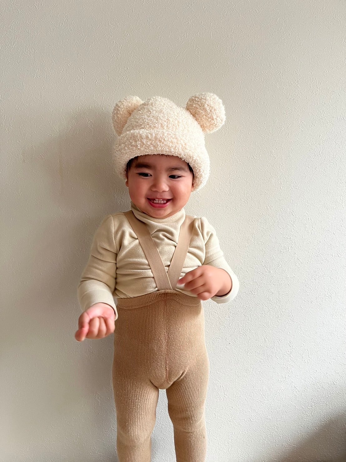 くま耳ニット帽