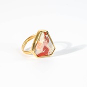 【free size】ジャスパー リング（No.23)