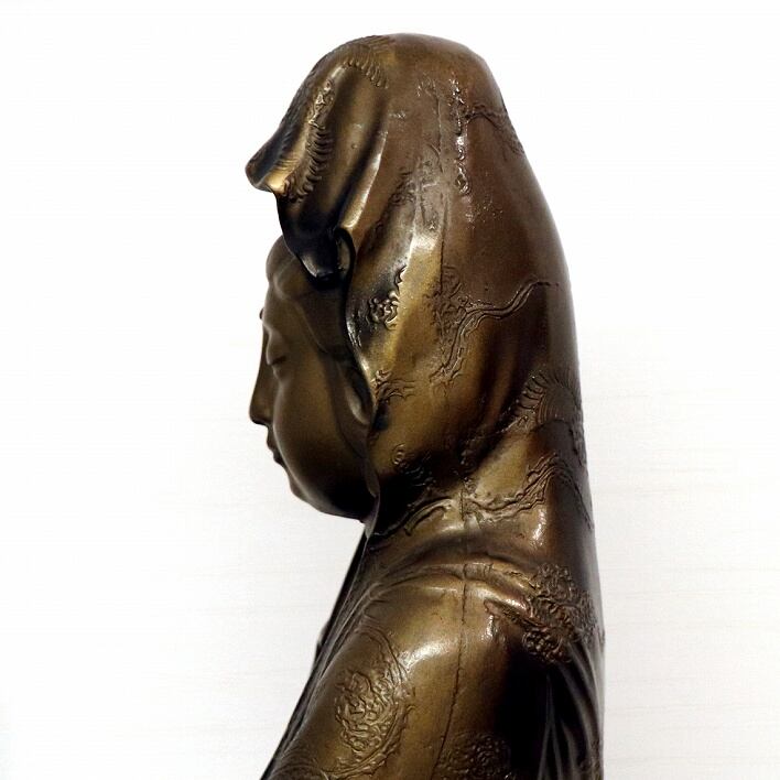 謎の古いマリア像 蔵出し品 マリア観音像・No.190713-10・梱包サイズ140 | リサイクルショップ宝さがし