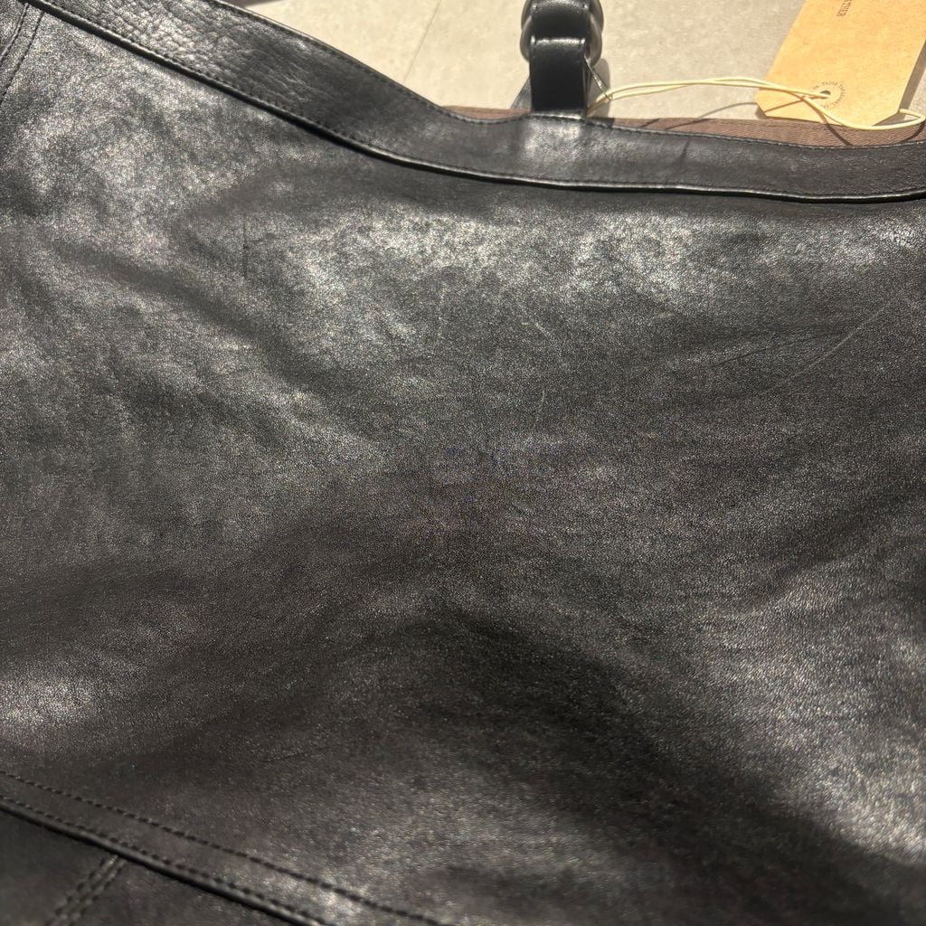 T.T Taiga Takahashi ティーティー 25AW Lot.004 Newsboy Bag Black