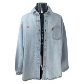 【ERLxLevi's】イーアールエル リーバイス 23AW OVERSHIRT WOVEN デニムシャツ XL相当