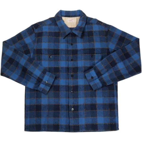 Size【XL】 TENDERLOIN テンダーロイン T-WOOL SHT WP 長袖シャツ 紺