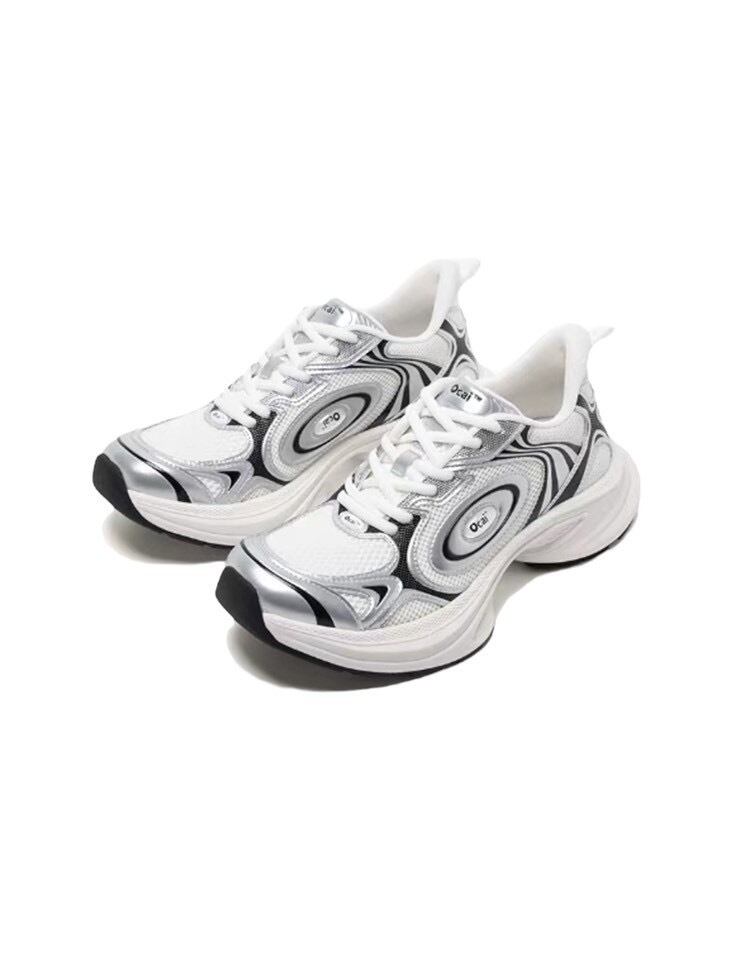 靴 Ocai/OLD OLDER/Disk Runner LIGHT SILVER Ocai】Disk Runner / Light Silver | OLD ORDER JAPAN (オールド