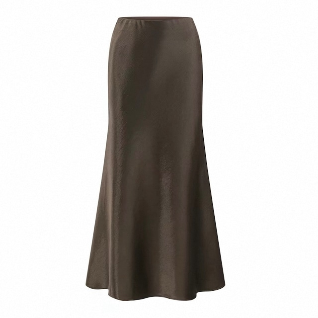 satin skirt［4color］
