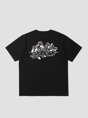 CABARET POVAL / YU NAGABA PCL TEE - BLACK