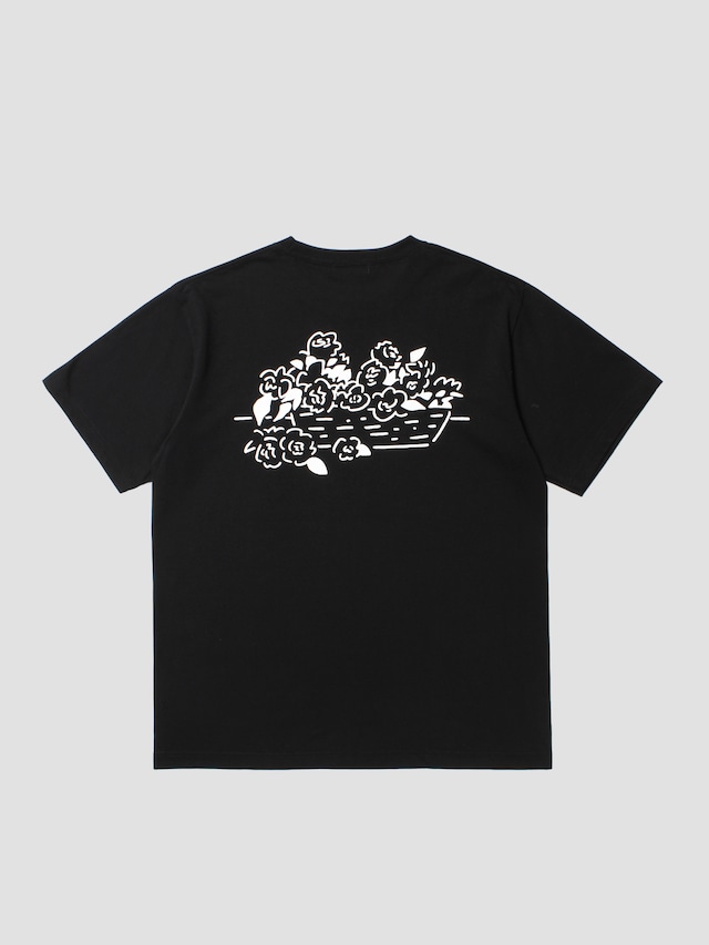 CABARET POVAL / YU NAGABA PCL TEE - BLACK