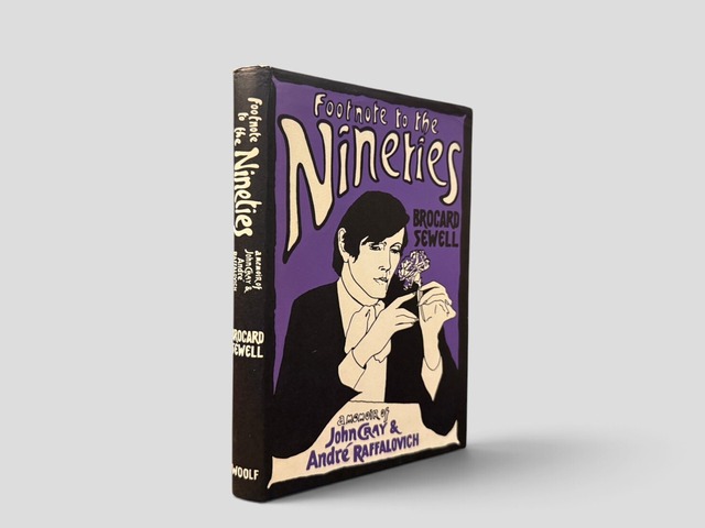【SL1380】【FIRST EDITION】Footnote to the Nineties: A Memoir of John Gray and Andre Raffalovich(1968) /Brocard Sewell
