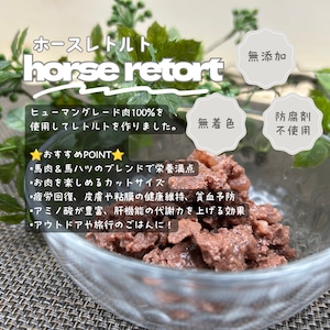 毎月1回お届け!馬肉のレトルト 10個セット