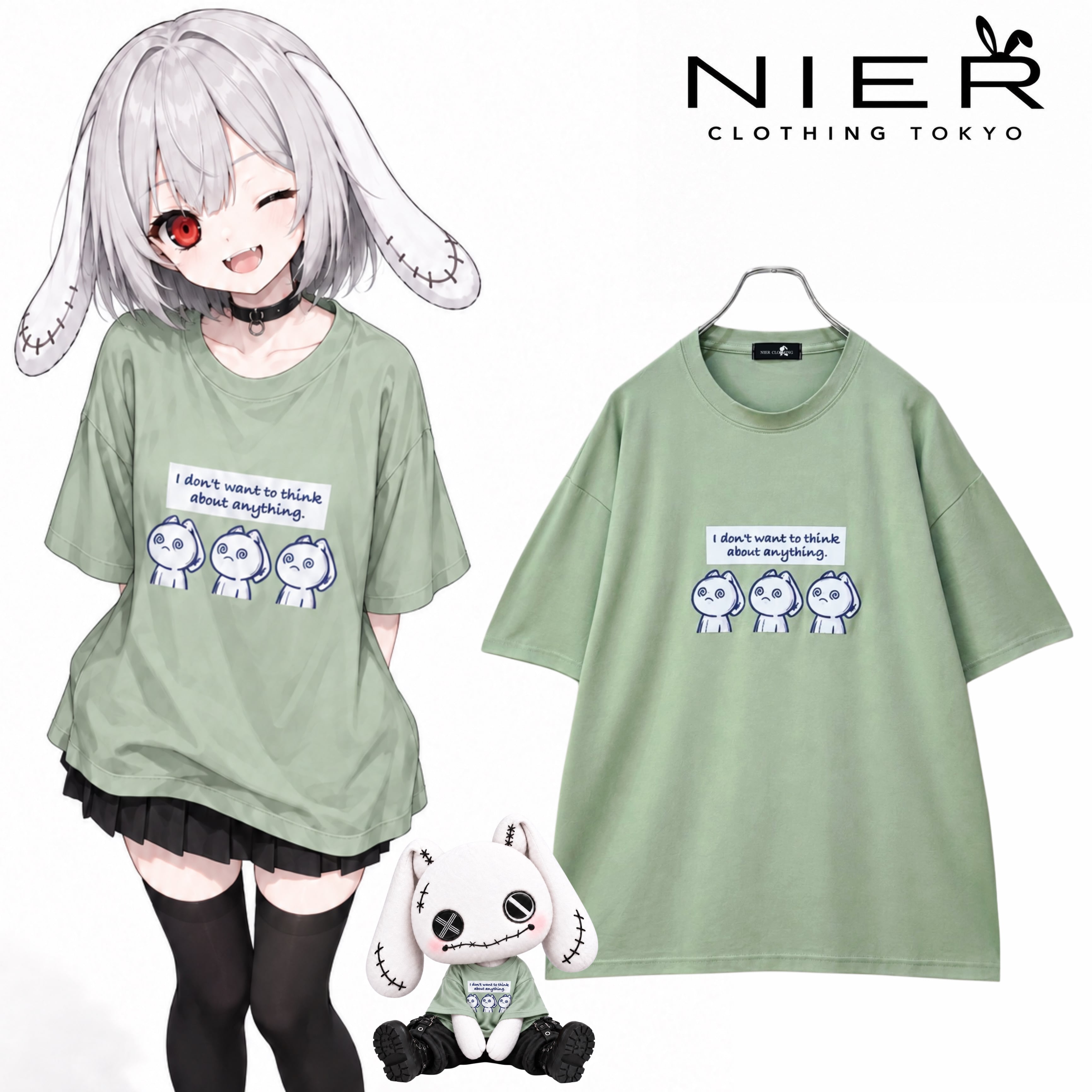Niaru Clothing キャラクターTシャツセット T-shirt | NIER CLOTHING