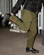19AW PRADA Front-zip Nylon Trousers