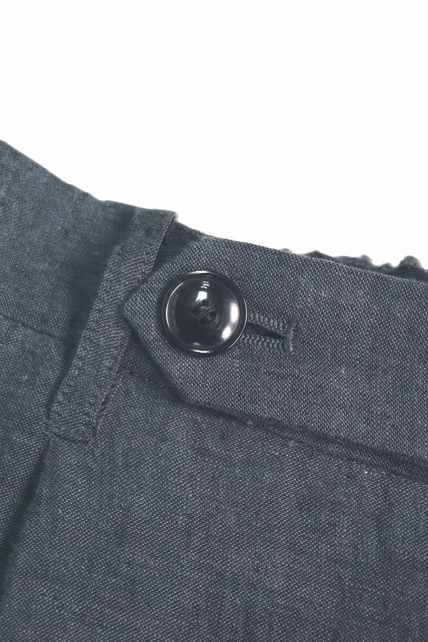 Linen Cotton Chambray Trousers