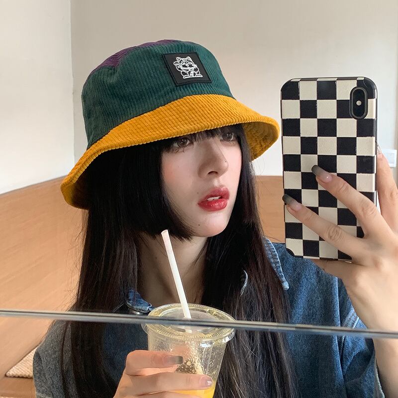 コーデュロイスプリングオータムスタンダードウィンター レトロ 帽子 春物 秋物 冬物 ブラック・アイド・ピーズ22762659432