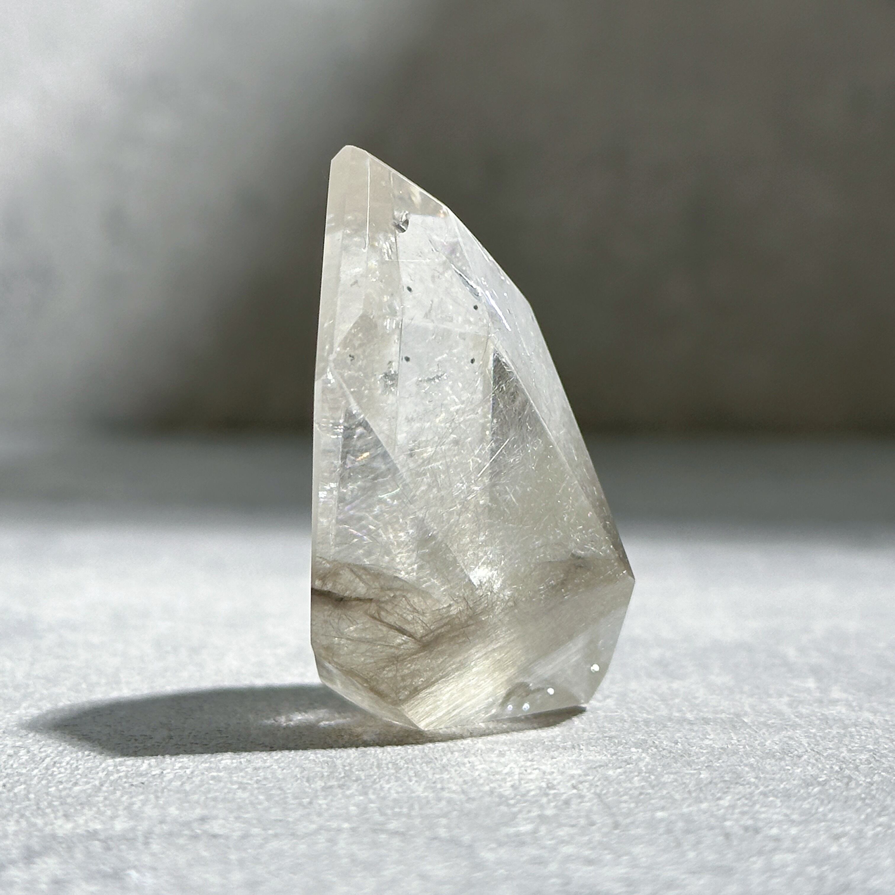 天然石　ルチルクォーツ　フリーフォーム　原石 ルチルインクォーツ フリーフォーム33◇ Rutile in Quartz◇天然石