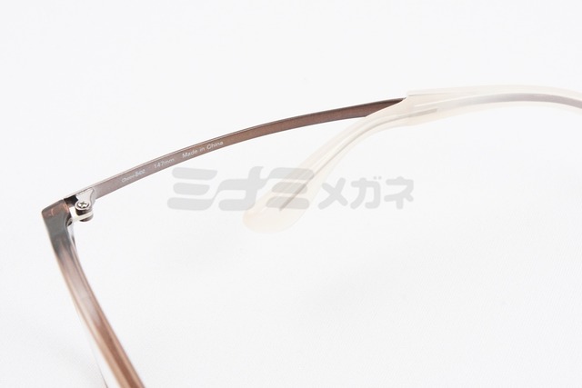 ちょこシー メガネ FG24517 BR メガネ 鼻に跡が付かない 鼻あてなし 鼻パッドなし スクエア オシャレ 老眼鏡 リーディンググラス Choco See-4枚目