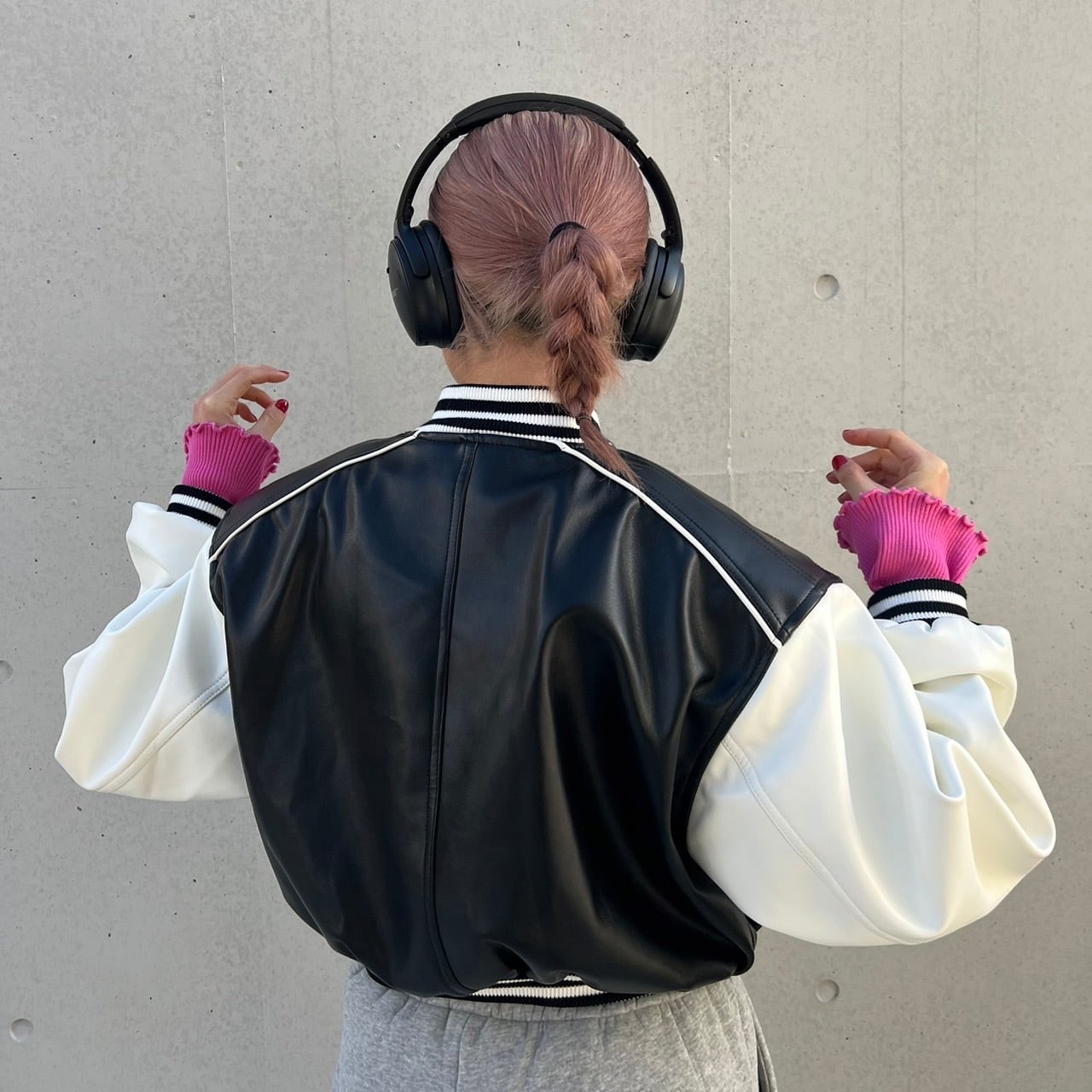 ショート丈スタジャン_LN01949 | lanan(ラナン)