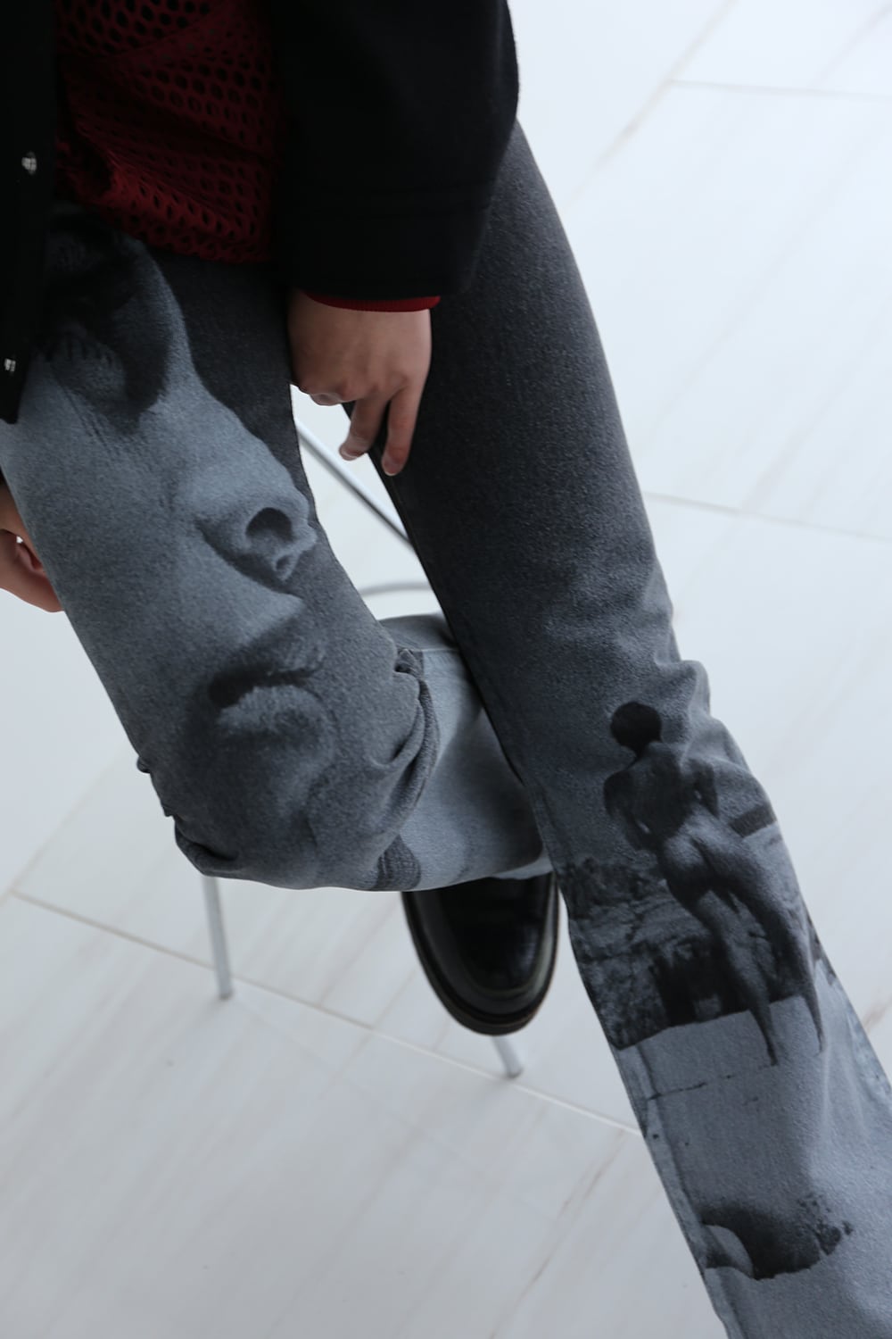 SHOOP CLOTHING x KISHIN SHINOYAMA / 28 GIRLS DENIM PANTS