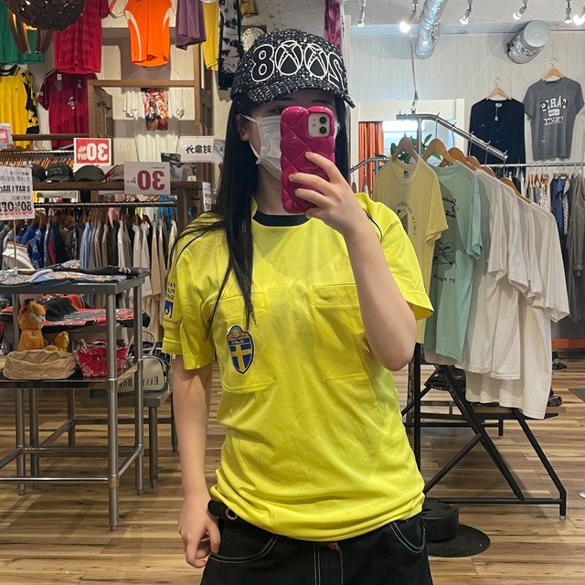 【adidas/アディダス】スウェーデンサッカーTシャツ