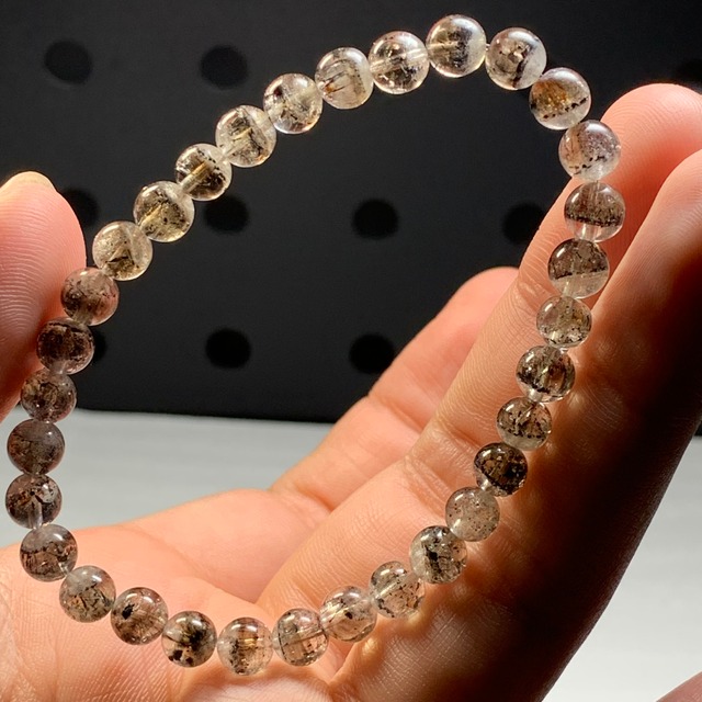 バイカラーエレスチャルクォーツ ブレスレット