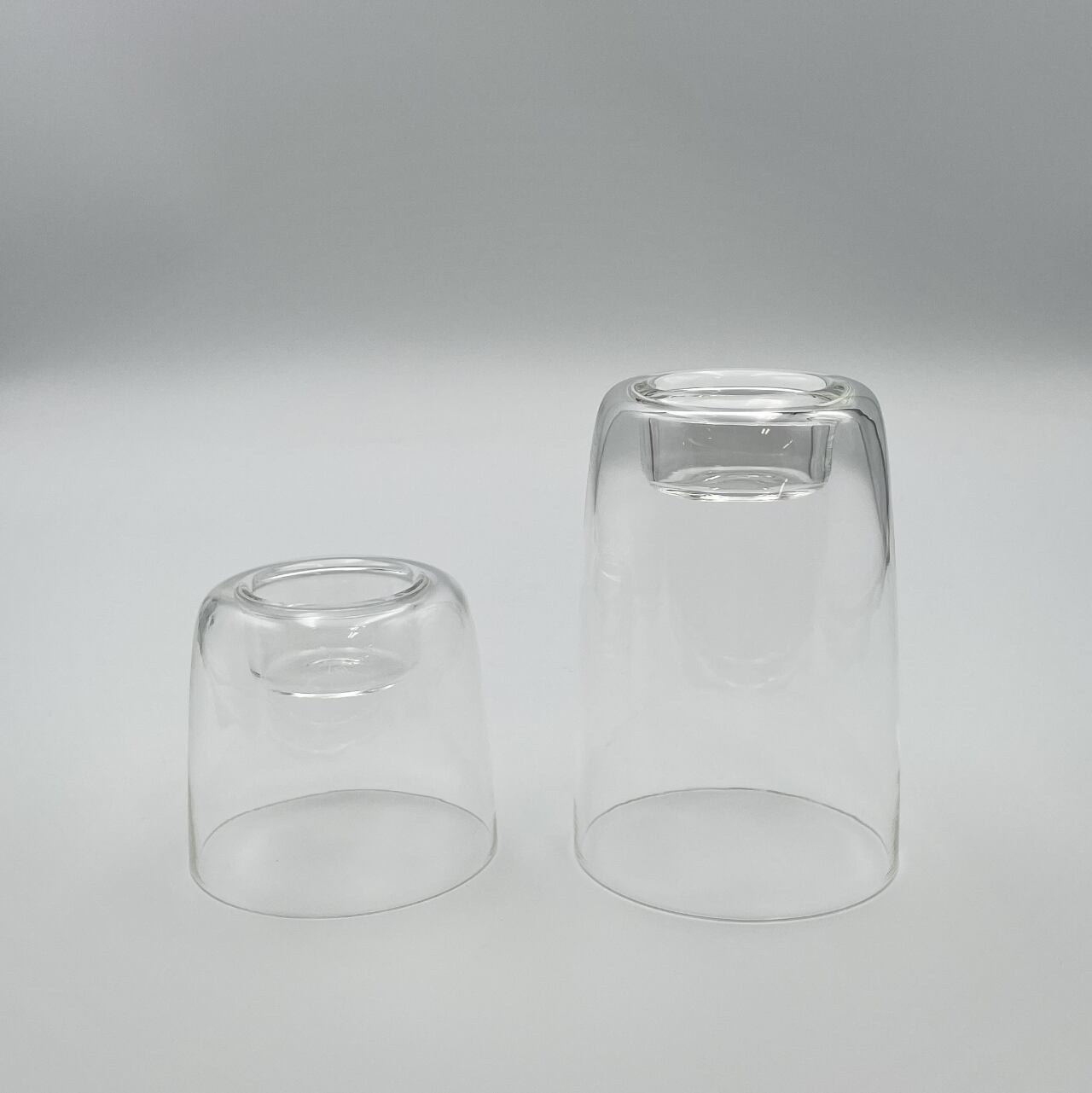 耐熱ガラスのキャンドルホルダーH=70mm》Heat-resistand Glass Candle Holder 70mm | TG | a.278  for SLOW LIVING