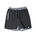 Switch stripe shorts : ブラック