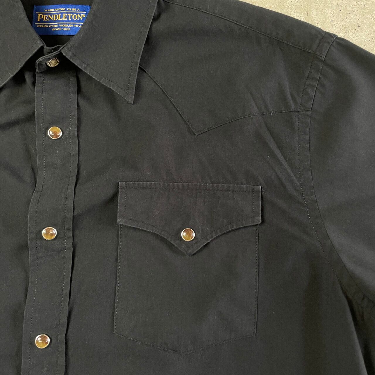 PENDLETON ペンドルトン FRONTIER SHIRT 半袖ウエスタンシャツ メンズL