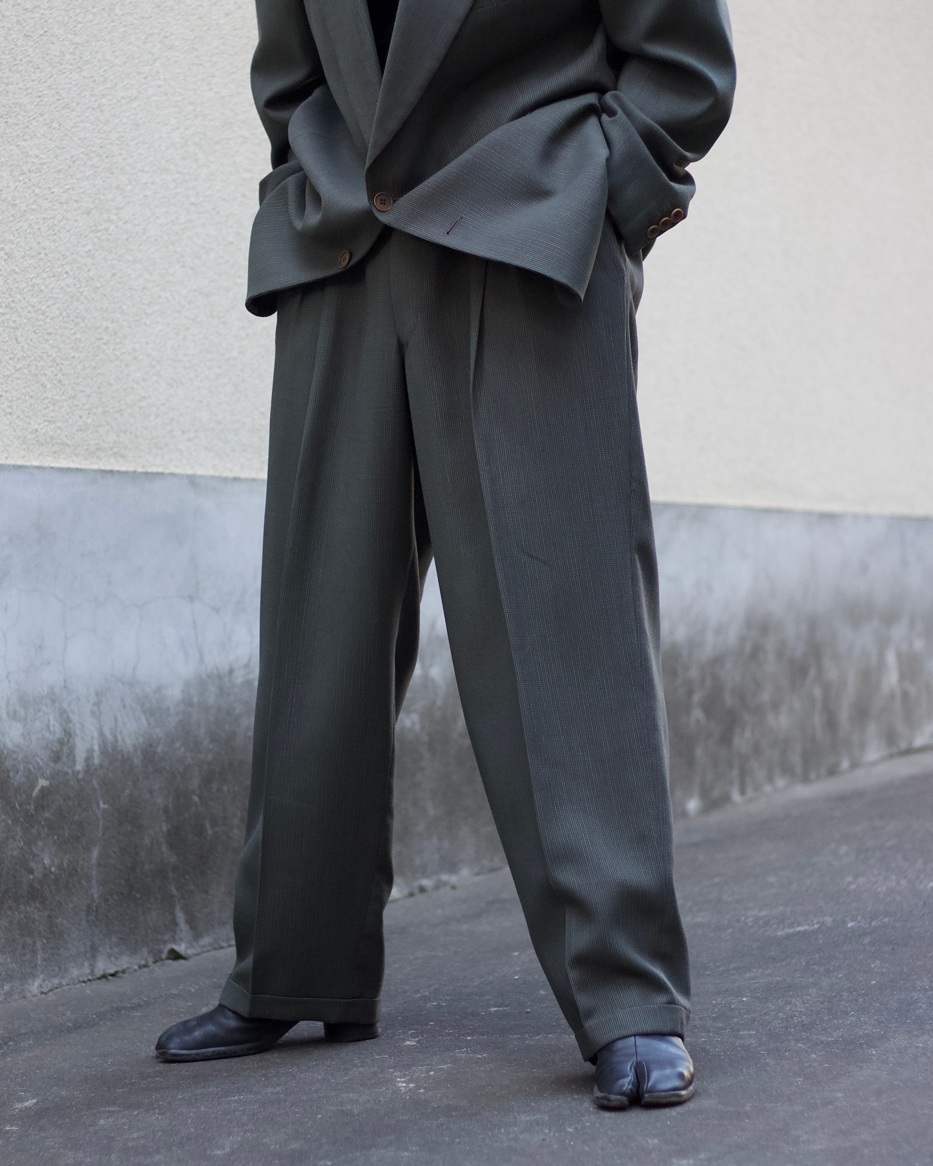 1990s GIORGIO ARMANI vintage tailored set up 【OT-20130】 | cv