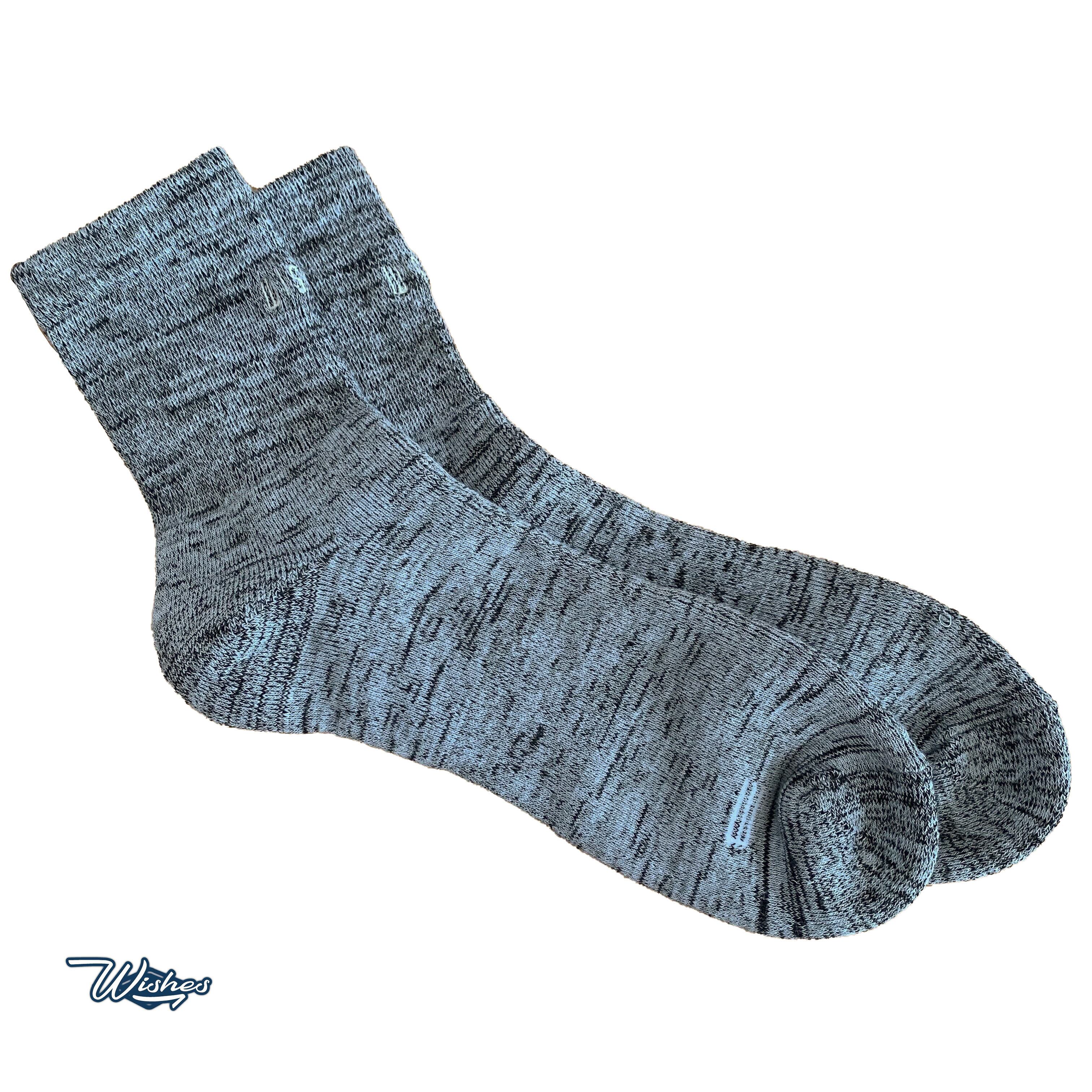 ミドルソックス WACS-001(GRY/WHTロゴ)